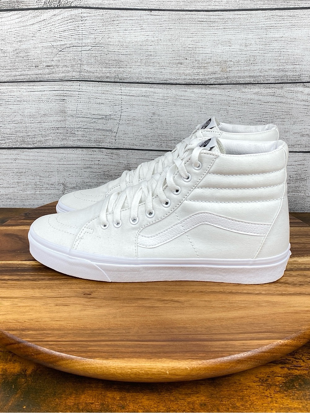 Vans SK8 Hi True White Sneakers Men’s Shoe Size 11.5